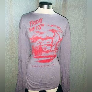 Friday The Thirteenth (Camp Crystal Lake) Long sleeve shirt
